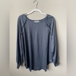 Light blue thermal long sleeve